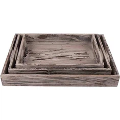 3 fa tálaló készlet