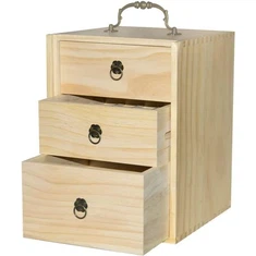 Fa doboz illóolajos dobozhoz